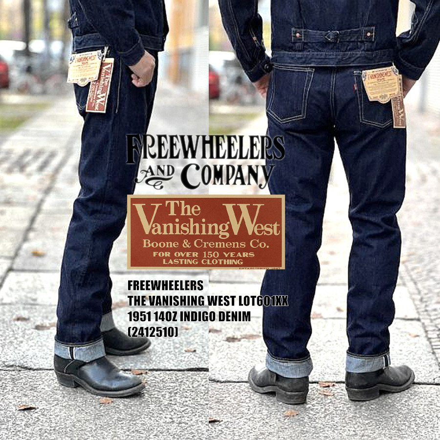 FREEWHEELERS 601XX 1951, vijf  - Levis Jeans 501 recensie en prijs