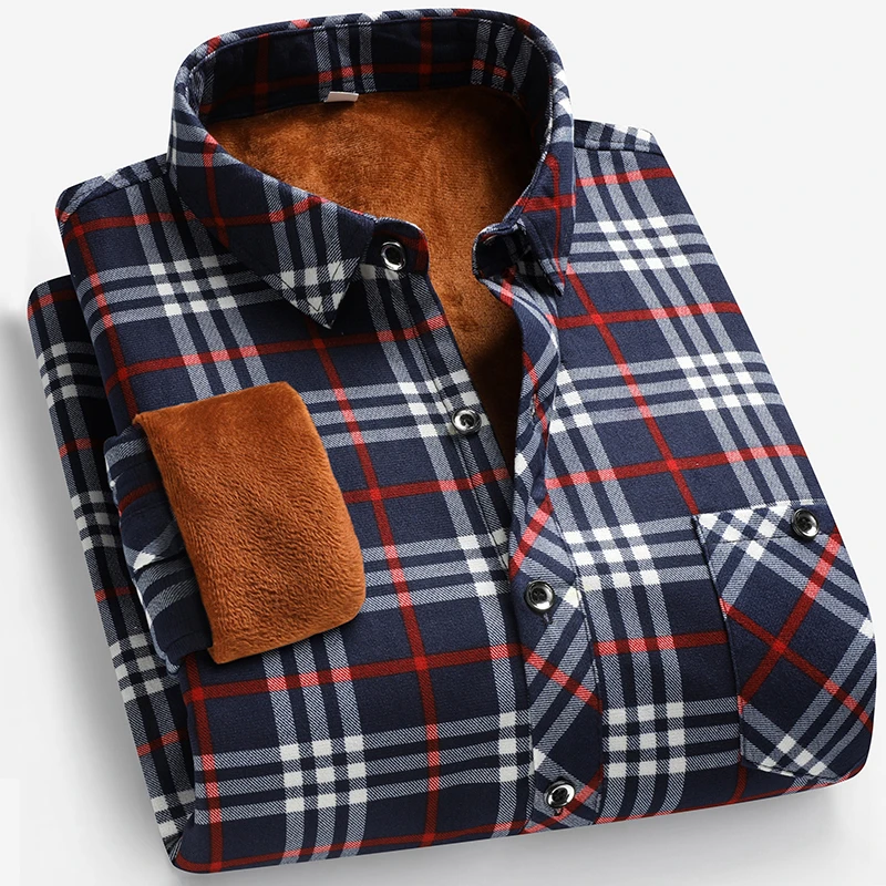 Herfst en winter herenoverhemd - Flannel Shirt Lined recensie en prijs