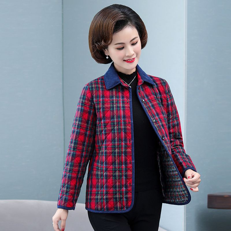 Herfst-winter geruit katoenen  - Flannel Shirt Lined recensie en prijs