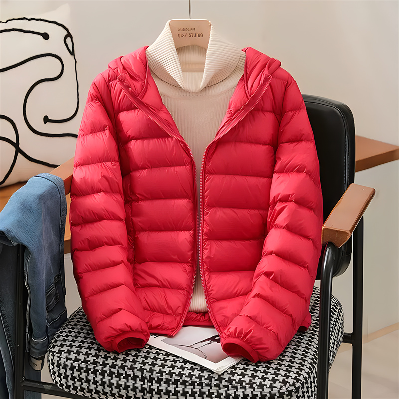 Plus Size Dames Koreaanse Slan - Down Jacket Packable recensie en prijs